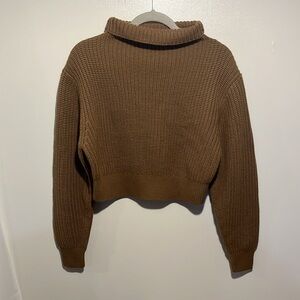 NWT Wilfred Montpellier Merino Wool Waist Turtleneck size xs